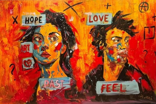 Ali MİRİ, Tuval üzeri yağlı boya, 130 × 200 cm