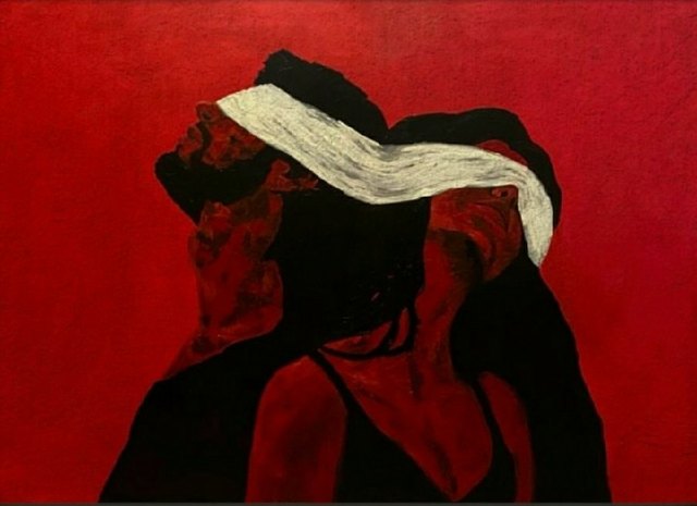 Ali MİRİ, Tuval üzeri yağlı boya, 100 × 150 cm