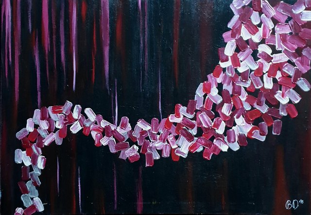 Beste DENİZ, Tuval üzeri yağlı boya, 70 × 100 cm