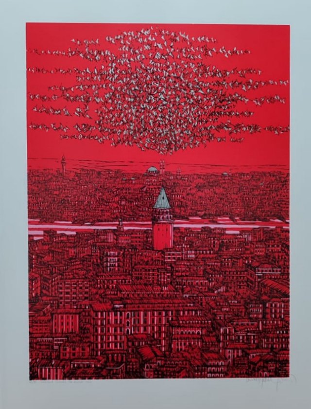 Devrim ERBİL, Baskı / edisyon, 100 × 70 cm