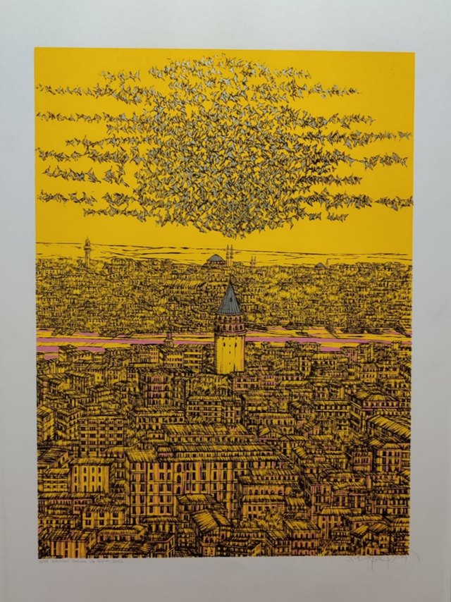 Devrim ERBİL, Baskı / edisyon, 100 × 70 cm