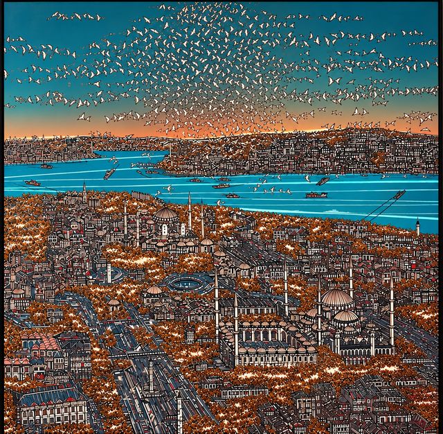 Devrim ERBİL, Diğer, 105 × 105 cm