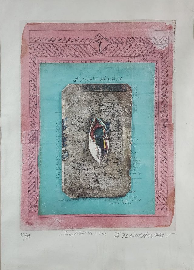Ergin İNAN, Baskı / edisyon, 70 × 50 cm