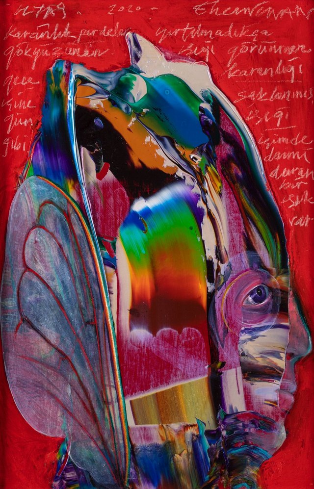 Ergin İNAN, Tuval üzeri yağlı boya, 60 × 40 cm