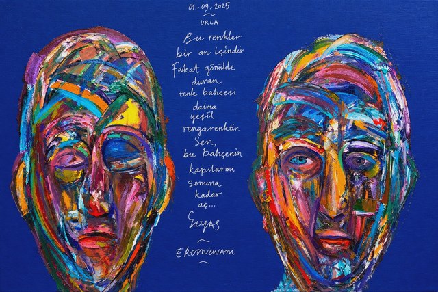 Ergin İNAN, Tuval üzeri yağlı boya, 100 × 150 cm
