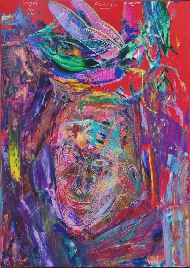 Ergin İNAN, Tuval üzeri yağlı boya, 70 × 50 cm