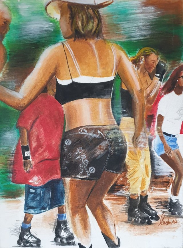 Ersin KERMEN, Tuval üzeri yağlı boya, 60 × 45 cm
