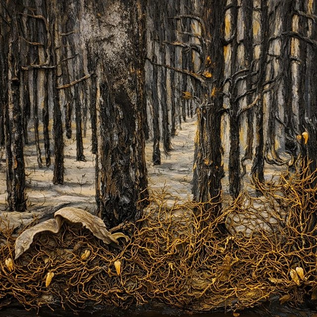 Fatemek MUHAMMEDİAN, Tuval üzeri yağlı boya, 70 × 75 cm