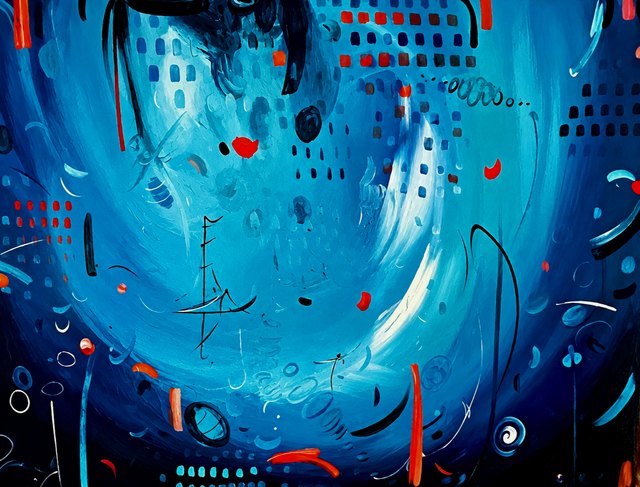 Filiz KİPRİK, Tuval üzeri yağlı boya, 50 × 70 cm