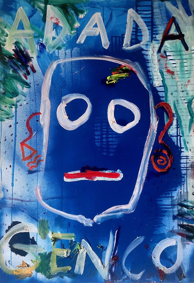 Genco GÜLAN, Tuval üzeri yağlı boya, 100 × 70 cm