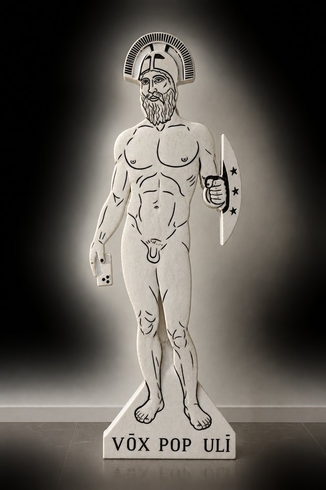 Genco GÜLAN, Vox Populi, 200 × 70 × 3 cm