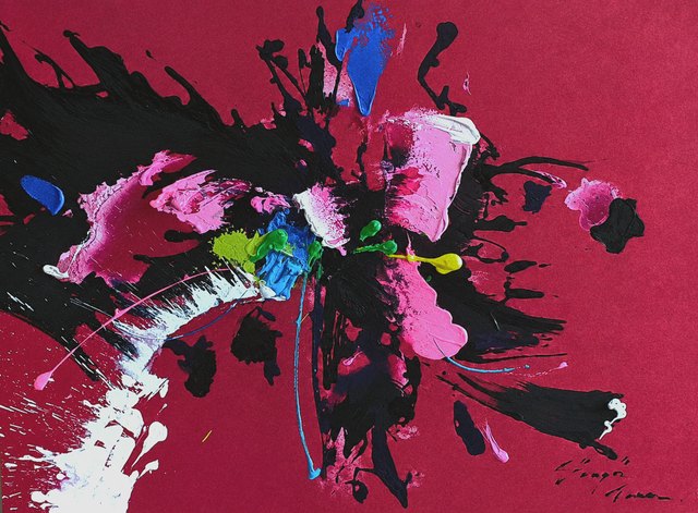 Güngör TANER, Rapsodi, 60 × 80 cm