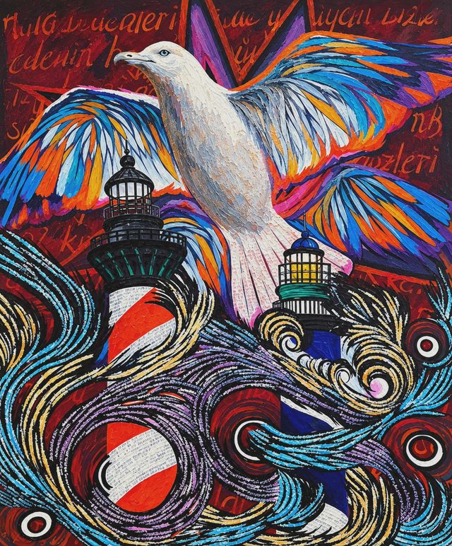 Havva MARTA, Tuval üzeri akrilik, 120 × 100 cm