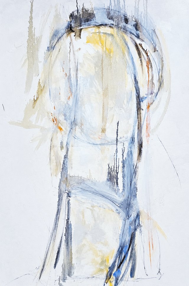 Nazlı GÜRLEK, Tuval üzeri yağlı boya, 150 × 100 cm