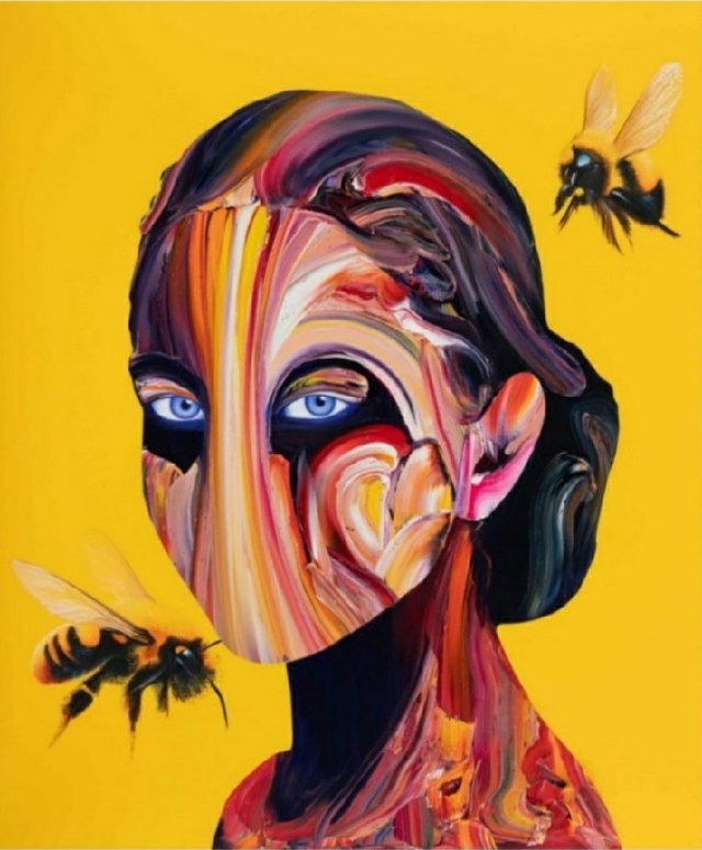 Şahin DEMİR, Tuval üzeri yağlı boya, 120 × 100 cm