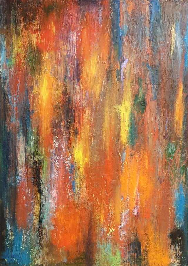 Sevgi ATAY, Tuval üzeri yağlı boya, 70 × 50 cm
