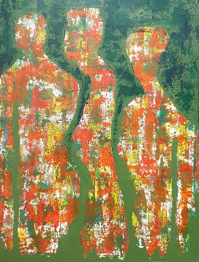 Sevgi ATAY, Tuval üzeri yağlı boya, 70 × 50 cm