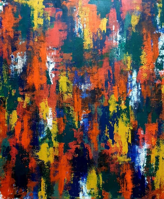 Sevgi ATAY, Tuval üzeri yağlı boya, 120 × 100 cm