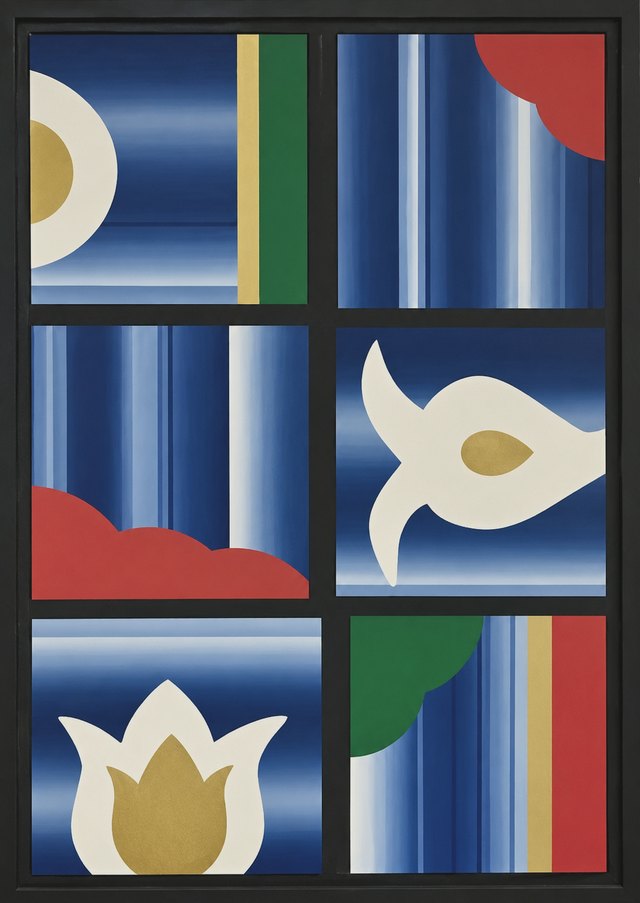 Şükrü KARAKUŞ, Mdf üzeri akrilik boya, 50 × 35 cm