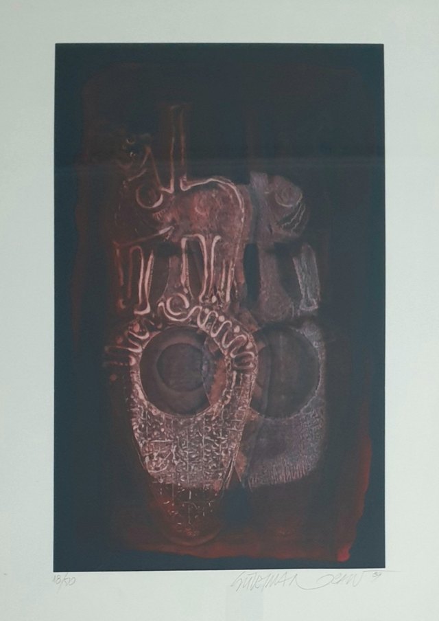 Süleyman Saim TEKCAN, Baskı / edisyon, 70 × 50 cm