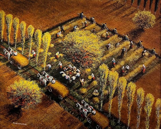 Yalçın GÖKÇEBAĞ, Baskı / edisyon, 104 × 125 cm